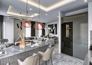 Investment project in Uchgen - Antalya microdistrict 