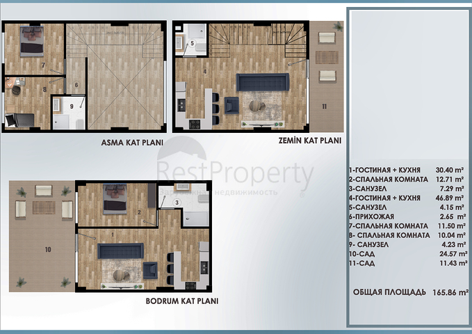 Investment project in the Altyntas - Antalya area