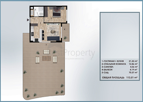 Investment project in the Altyntas - Antalya area