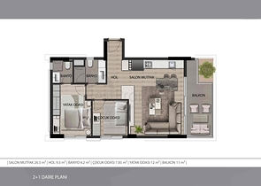 Investment project in the Altyntas - Antalya area