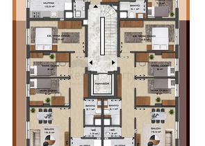 Investment project in Kepez - Antalya area 