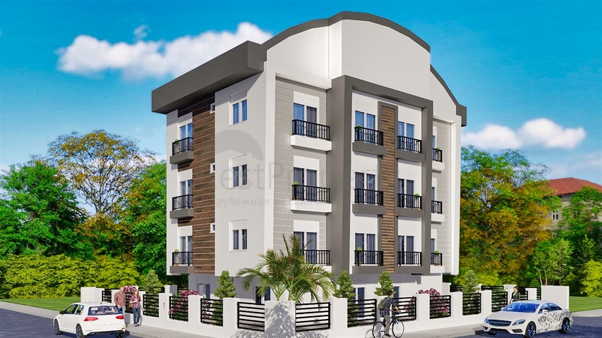 1+1 apartments in Kepez - Antalya area 