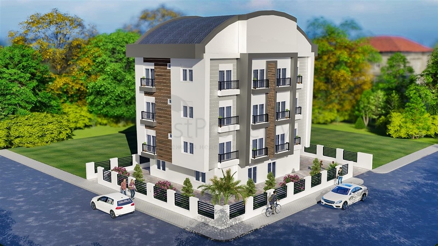 1+1 apartments in Kepez - Antalya area 