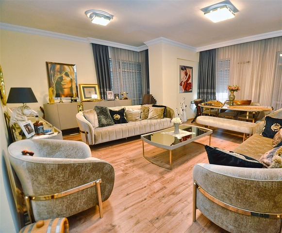 A 3+1 apartment in the Guzeloba - Antalya neighborhood 