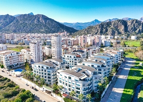 2+1 apartments in the Persimmon - Antalya neighborhood 