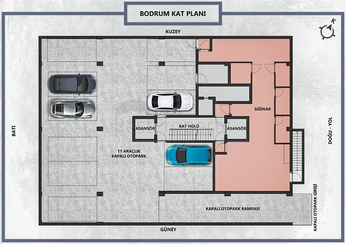 Investment project in Antalya city center 