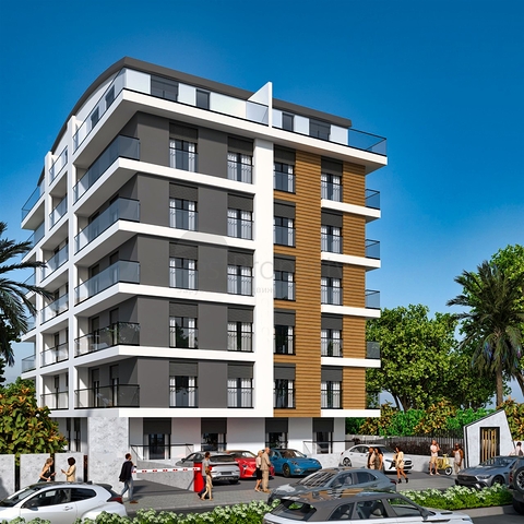 Investment project in Antalya city center 