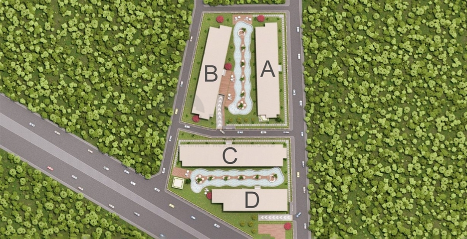 An investment project in the Guzeloba - Antalya microdistrict