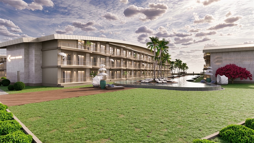 An investment project in the Guzeloba - Antalya microdistrict