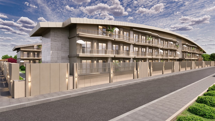 An investment project in the Guzeloba - Antalya microdistrict