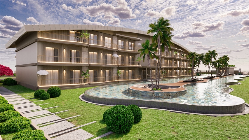 An investment project in the Guzeloba - Antalya microdistrict