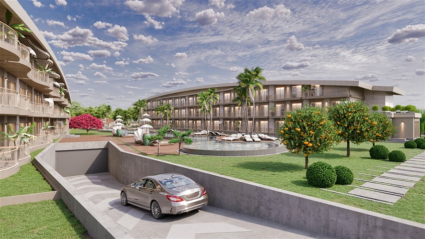 An investment project in the Guzeloba - Antalya microdistrict