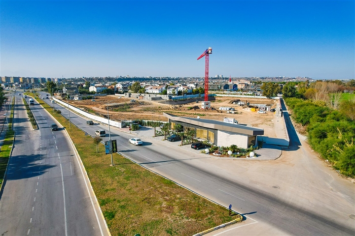 An investment project in the Guzeloba - Antalya microdistrict