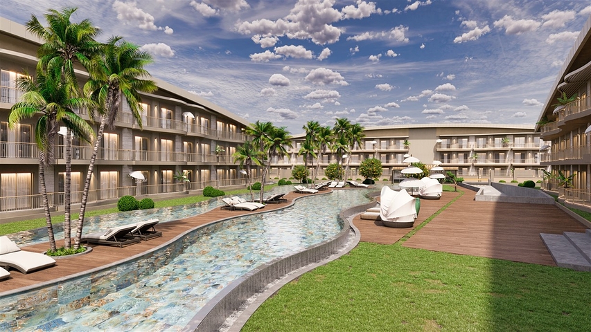 An investment project in the Guzeloba - Antalya microdistrict