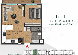 An investment project in the Guzeloba - Antalya microdistrict