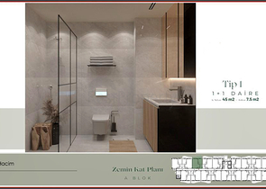 An investment project in the Guzeloba - Antalya microdistrict