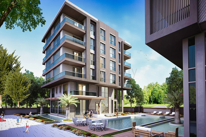 4+1 and 5+1 duplex apartments in Altynova - Antalya neighborhood