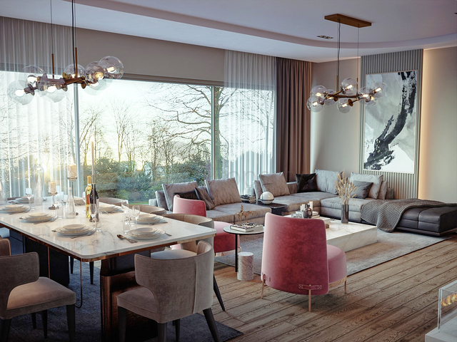 4+1 and 5+1 duplex apartments in Altynova - Antalya neighborhood