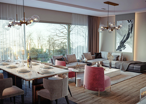 4+1 and 5+1 duplex apartments in Altynova - Antalya neighborhood