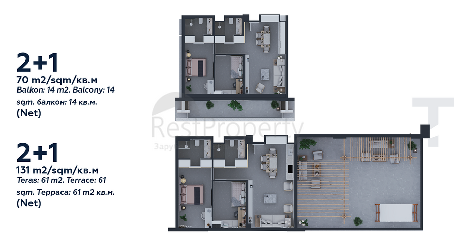 Investment project in the Altyntas - Antalya area