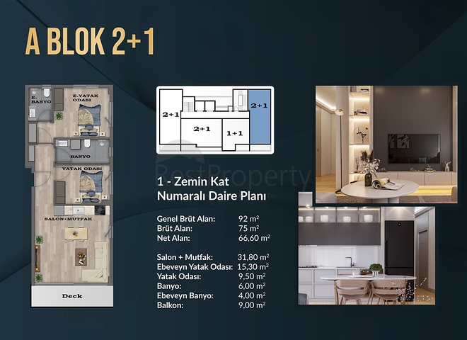 Investment project in the Altyntas - Antalya area