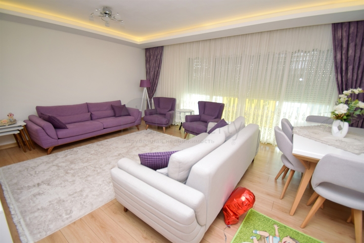 A 3+1 apartment in the Kyzyltoprak - Antalya neighborhood 