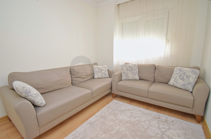 A 3+1 apartment in the Kyzyltoprak - Antalya neighborhood 