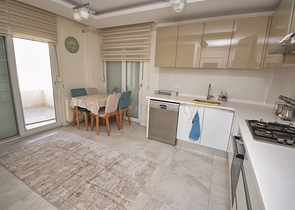 A 3+1 apartment in the Kyzyltoprak - Antalya neighborhood 