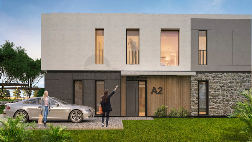 5+1 villas in the complex, in the area of Doshemealti - Antalya