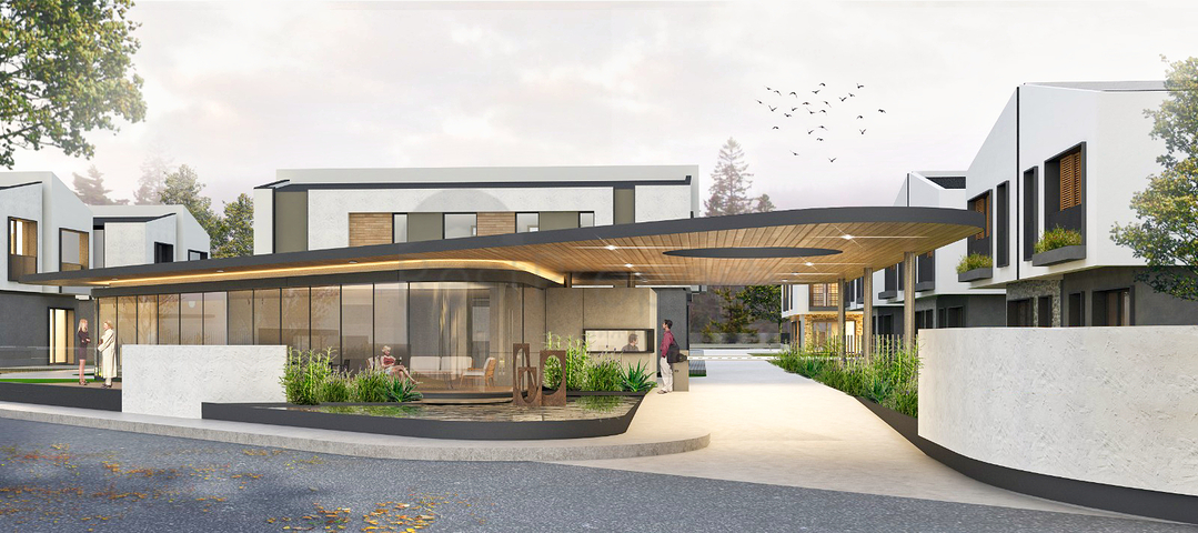 5+1 villas in the complex, in the area of Doshemealti - Antalya