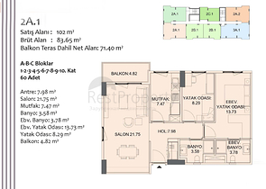 Investment project in Kepez - Antalya area