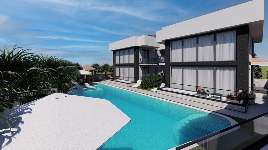 4+1 villas in Kemer - Antalya area