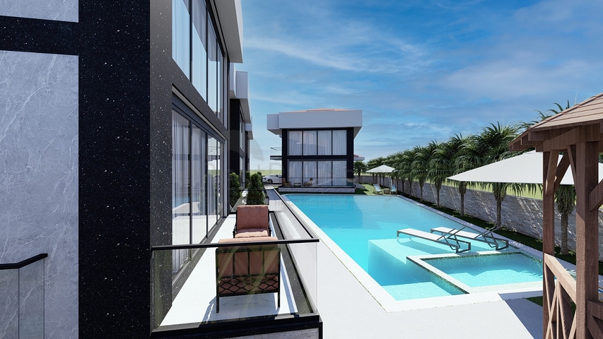 4+1 villas in Kemer - Antalya area