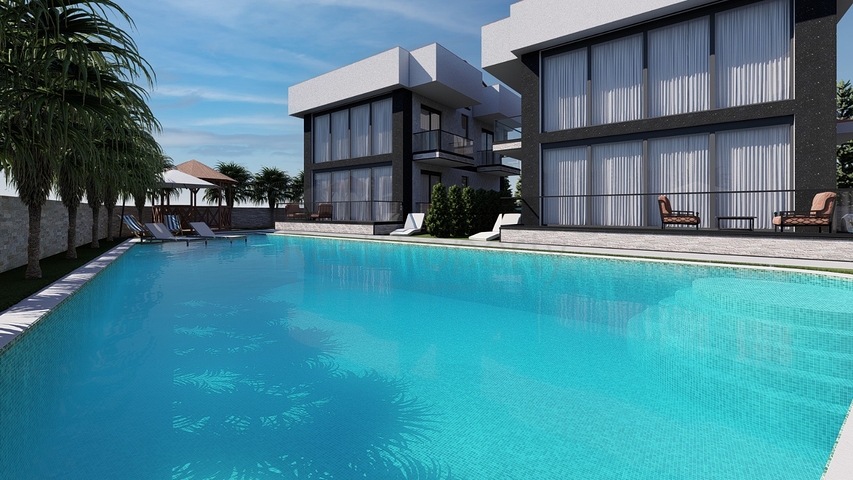 4+1 villas in Kemer - Antalya area