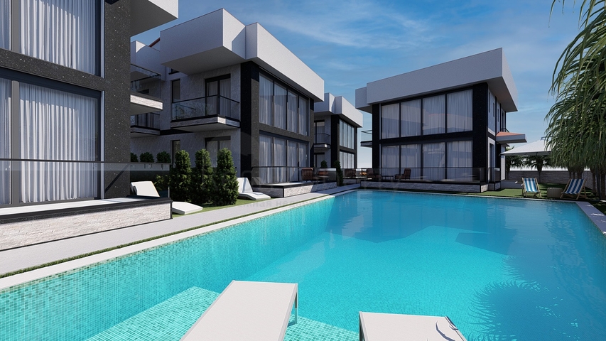 4+1 villas in Kemer - Antalya area