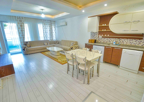 1+1 apartment in Sarysu - Antalya neighborhood 