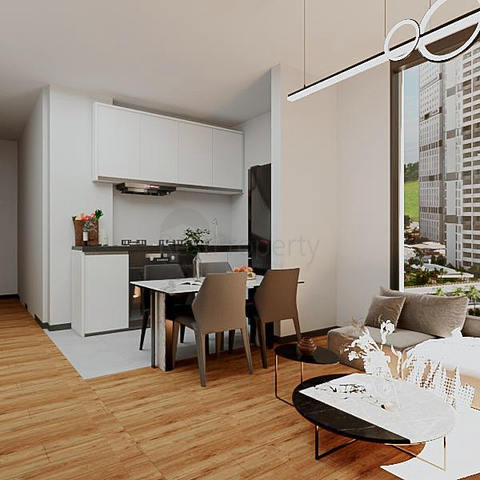 1+1 and 2+1 duplex apartments in Antalya city center 