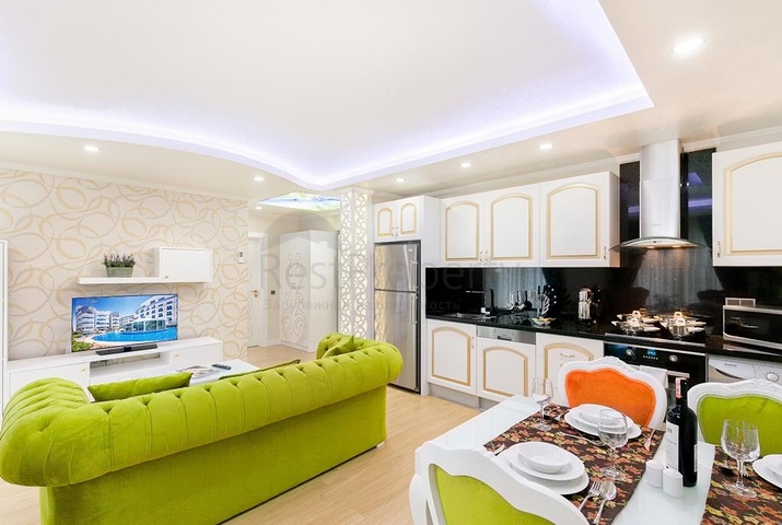 2+1 and 3+1 duplex apartments in the Persimmon - Antalya neighborhood