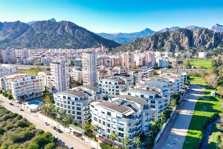 2+1 and 3+1 duplex apartments in the Persimmon - Antalya neighborhood