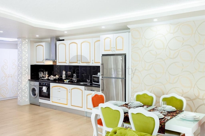 2+1 and 3+1 duplex apartments in the Persimmon - Antalya neighborhood