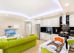 2+1 and 3+1 duplex apartments in the Persimmon - Antalya neighborhood