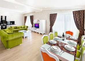 2+1 and 3+1 duplex apartments in the Persimmon - Antalya neighborhood