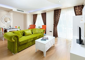 2+1 and 3+1 duplex apartments in the Persimmon - Antalya neighborhood