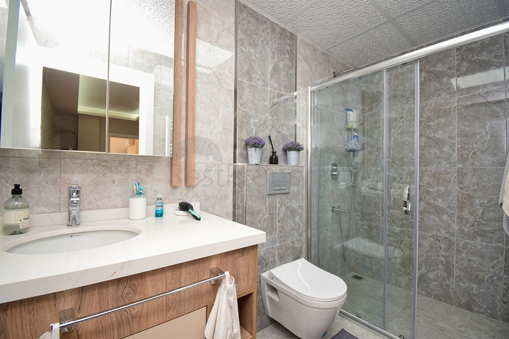 A 5+1 duplex apartment in the Yenigyun - Antalya neighborhood