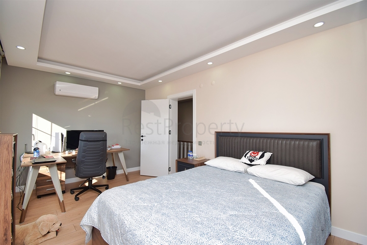 A 5+1 duplex apartment in the Yenigyun - Antalya neighborhood