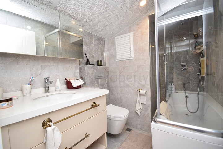 A 5+1 duplex apartment in the Yenigyun - Antalya neighborhood