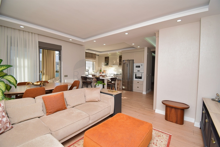 A 5+1 duplex apartment in the Yenigyun - Antalya neighborhood