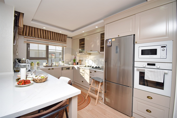 A 5+1 duplex apartment in the Yenigyun - Antalya neighborhood