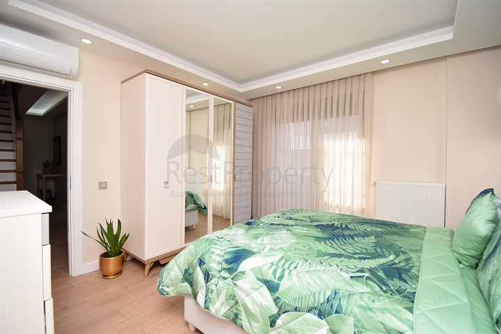 A 5+1 duplex apartment in the Yenigyun - Antalya neighborhood