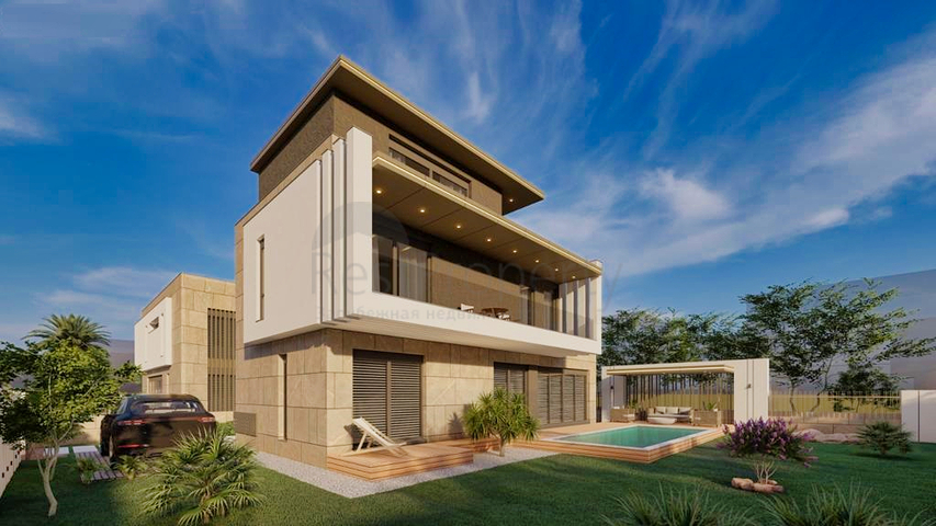 4+1 villa in Belek area of 220 m2 - Antalya 